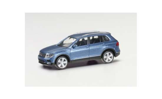 Herpa 038607-006 VW Tiguan, Nightshade Blue Metallic 1:87