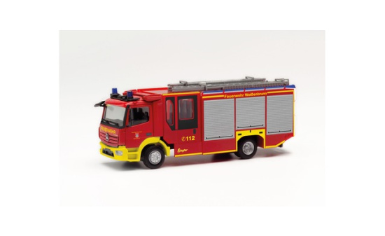 Herpa 097314 Mercedes-Benz Atego `13 Ziegler Z-Cab LF Freiwillige Feuerwehr Weißenbrunn 1:87