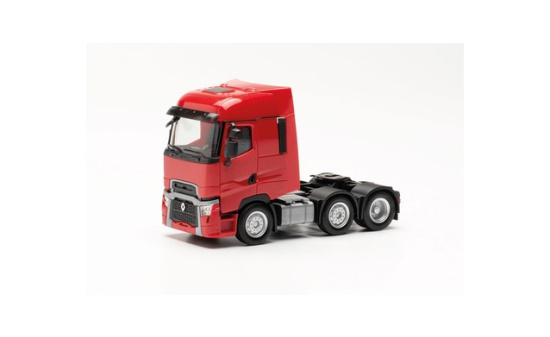 Herpa 315104-002 Renault T facelift Zugmaschine 6x2, rot - Vorbestellung 1:87