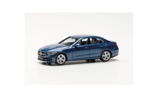 Herpa 430913-002 Mercedes-Benz C-Klasse Limousine, spektralblau metallic 1:87