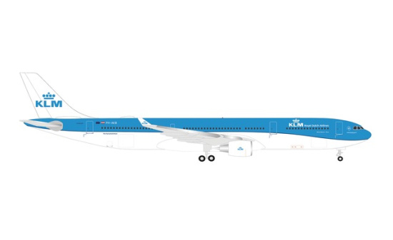 Herpa 536721 KLM Airbus A330-300 PH-AKB Piazza Navona - Roma - Vorbestellung 1:500