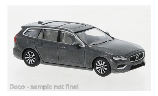 PCX87 PCX870394 Volvo V60, metallic-grau, 2019 1:87