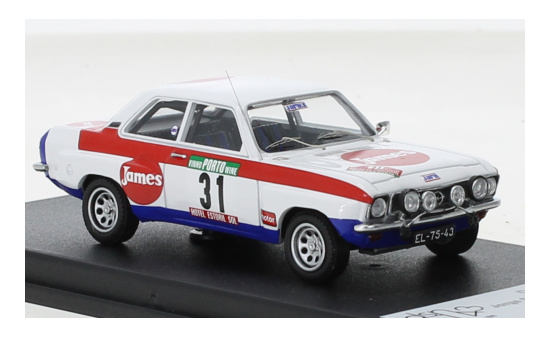 Trofeu DSN-68 Opel Ascona A, No.31, Rallye WM, Rallye Portugal, J.Ortigao/M.Sottomayor, 1978 1:43