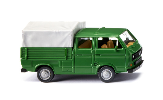 Wiking 029309 VW T3 Doppelkabine - grasgrün 1:87