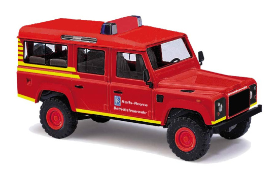 Busch 50327 Land Rover  Betriebsfeuerwehr - Vorbestellung 1:87