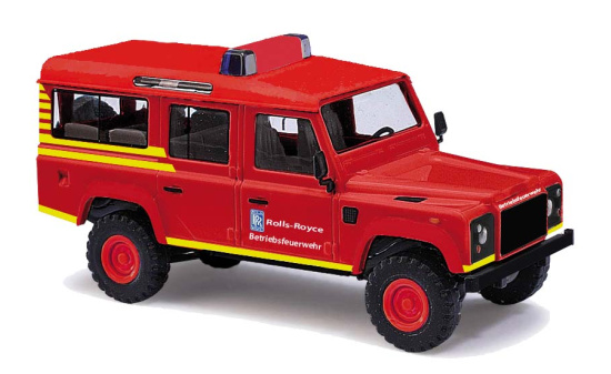 Busch 50327 Land Rover  Betriebsfeuerwehr 1:87