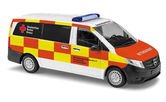 Busch 51105 MB Vito DRK ELW Dortmund - Vorbestellung 1:87