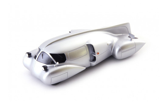 Autocult 04038 Hoppe & Streur Norvell Streamliner, silber 1:43