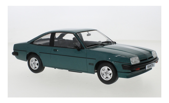 MCG 18313 Opel Manta B GT/E, metallic-grün, 1980 1:18