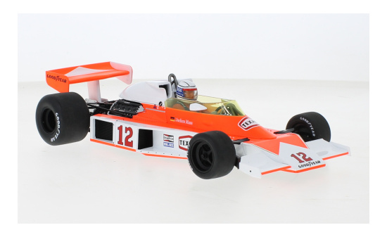 MCG 18613F McLaren M23, No.12, Marlboro Team McLaren, Marlboro, Formel 1, GP Deutschland, mit Decals, J.Mass, 1976 1:18