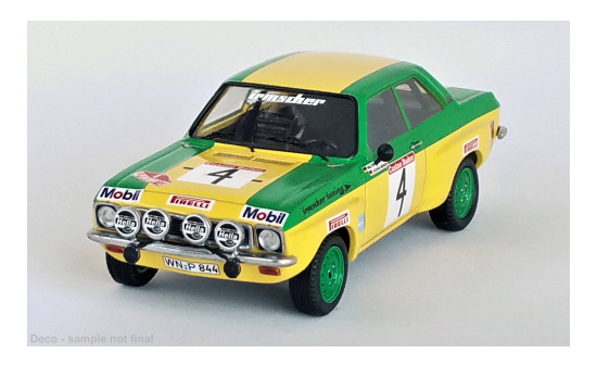 Trofeu DSN-70 Opel Ascona A, No.4, Rallye EM, Alpenfahrt, W.Röhrl/J.Berger, 1973 1:43