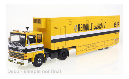 IXO TTR02922 Berliet TR350, Renault Sport, Formel 1, Renntransporter 1:43