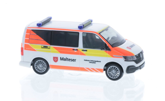 Rietze 53862 Volkswagen T6.1 Malteser Regensburg, 1:87 1:87