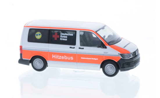 Rietze 53883 Volkswagen T6 DRK KV Stuttgart-Hitzebus, 1:87 1:87