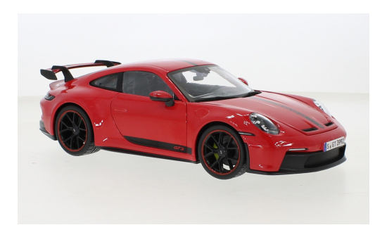 Maisto 36458RED Porsche 911 (992) GT3, rot, 2022 1:18