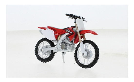 Bburago 18-51023RED Honda CRF450R, rot/weiss 1:18