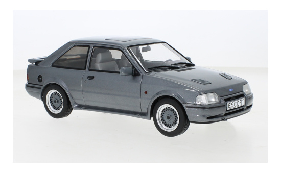 MCG 18272 Ford Escort MKIV RS Turbo S2, metallic-grau, Tuning, 1990 1:18