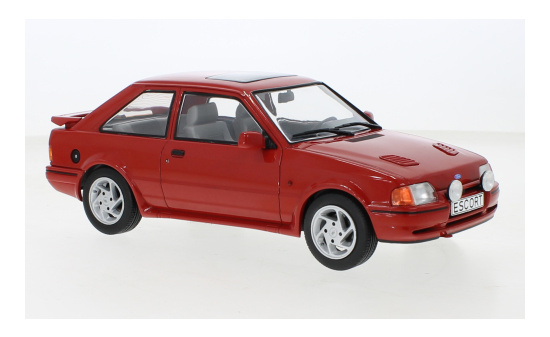 MCG 18273 Ford Escort MKIV RS Turbo S2, rot, 1990 1:18