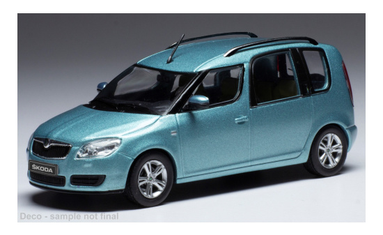 IXO CLC472N22 Skoda Roomster, metallic-hellblau, 2007 1:43