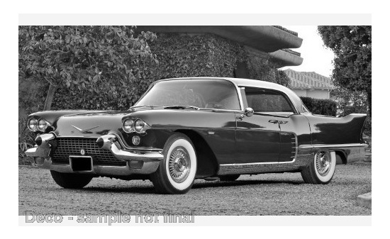 Sun Star 4014 Cadillac Eldorado Brougham, metallic-dunkelrot/silber, 1957 1:18