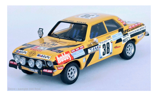 Trofeu DSN-74 Opel Ascona A, No.38, Rallye WM, Safari Rallye, R.Aaltonen/E.Herrmann, 1975 1:43