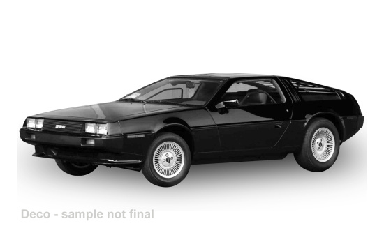 Vitesse VSS24002 DeLorean DMC12 - schwarz 1:43