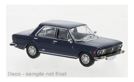 PCX87 PCX870638 Fiat 130, dunkelblau, 1969 1:87