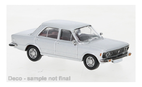 PCX87 PCX870637 Fiat 130, silber, 1969 1:87