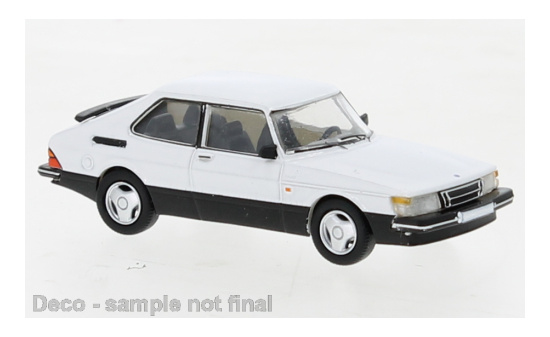 PCX87 PCX870648 Saab 900 Turbo, weiss, 1986 1:87