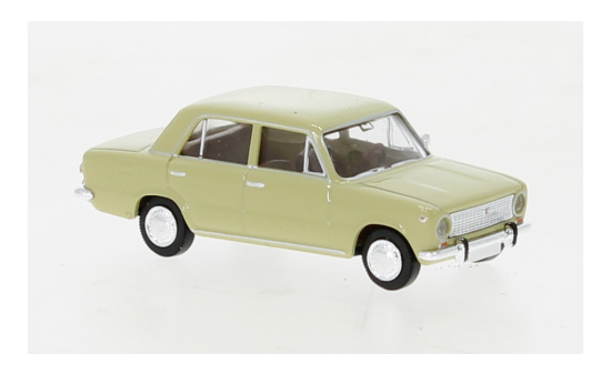 Brekina 22417 Fiat 124, beige, 1966 1:87