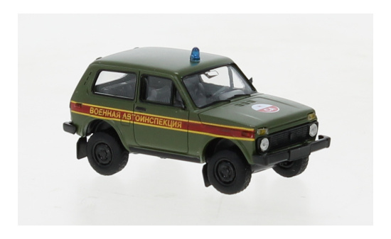 Brekina 27242 Lada Niva, Sowjetische Streitkräfte, 1975 - Vorbestellung 1:87