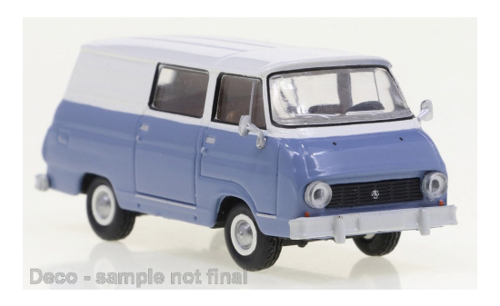 Brekina 30813 Skoda 1203 Halbbus, weiss/blau, 1969 1:87