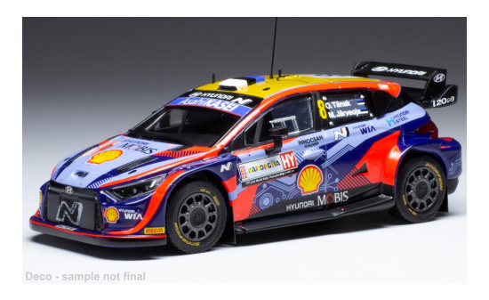 IXO RAM85322 Hyundai i20 N Rally1, No.8, WRC, Rallye Sardinien, O.Tanak/M.Jarveoja, 2022 - Vorbestellung 1:43