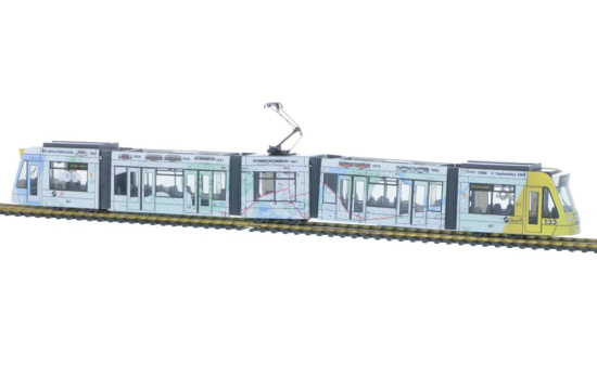 Rietze STRA01101 Siemens Combino 5tlg. ViP Potsdam - 100 Jahre, 1:87 1:87