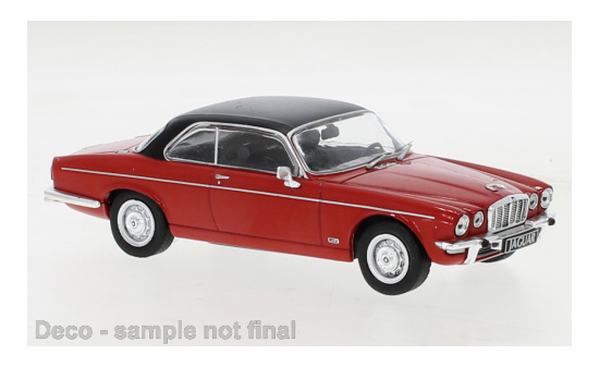 IXO CLC486N22 Jaguar XJ12 C, rot/schwarz, 1976 1:43