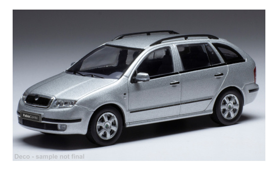 IXO CLC471N22 Skoda Fabia I Combi, silber, 2000 1:43