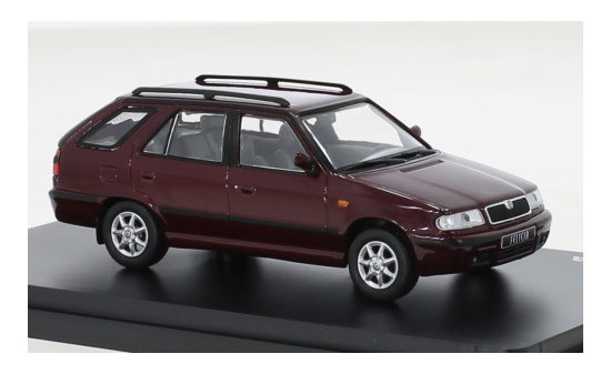 Abrex 143ABS-730WA1 Skoda Felicia FL Combi, metallic-dunkelrot, 1998 1:43