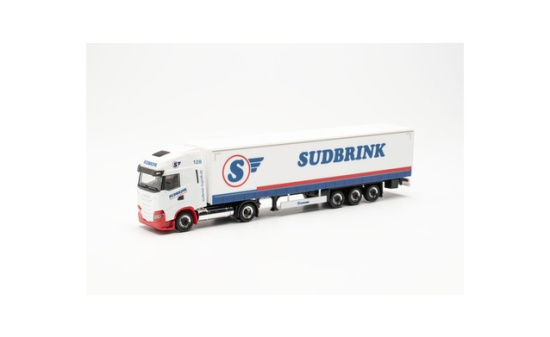 Herpa 951364 Iveco S-Way Gardinenplanen-Sattelzug 