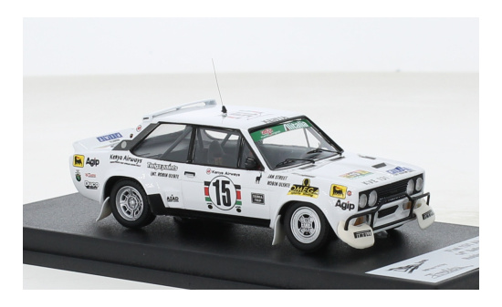 Trofeu RRKE14 Fiat 131 Abarth, weiss, No.15, Rallye WM, Safari Rallye, R.Ulyate/I.Street, 1979 1:43