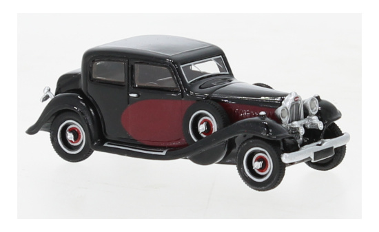 BoS-Models 87836 Bugatti Typ 57 Galibier, rot/schwarz, 1934 1:87
