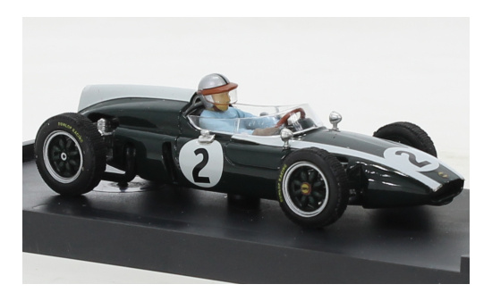 Brumm R299-CH Cooper T53, No.2, Formel 1, GP Großbritannien, B.McLaren, 1960 1:43