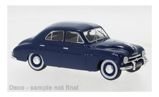 IXO CLC496N22 Skoda 1200, blau, 1952 1:43