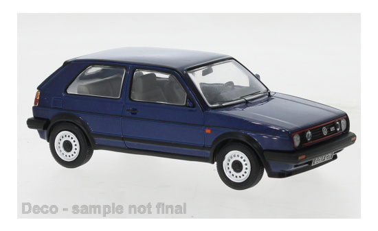 IXO CLC499N22 VW Golf II GTI, metallic-blau, 1984 1:43