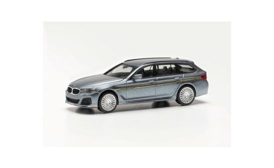 Herpa 430968 BMW Alpina B5 Touring, frozen pure Grey 1:87