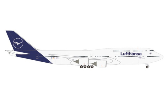 Herpa 531283-001 Lufthansa Boeing 747-8 Intercontinental D-ABYC Sachsen 1:500
