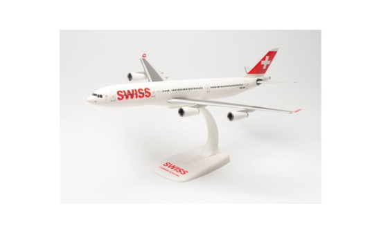 Herpa 610117-002 Swiss International Air Lines Airbus A340-300 HB-JMI Schaffhausen - Vorbestellung 1:200