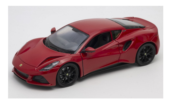 Welly 24115red Lotus Emira, rot 1:24