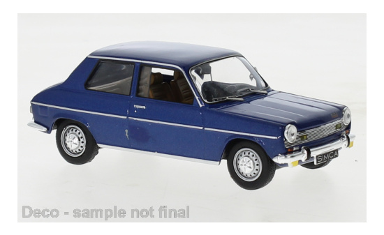 IXO CLC495N22 Simca 1100 Special, metallic-blau, 1971 1:43