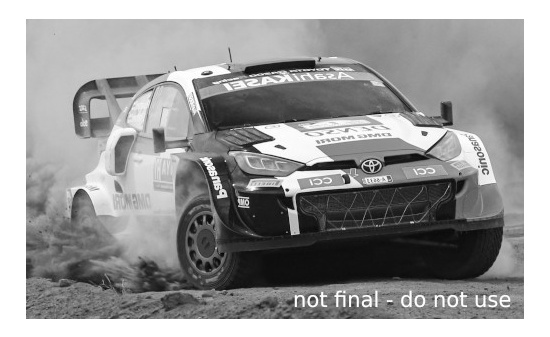 IXO RAM85622 Toyota GR Yaris Rally1, No.69, Rallye WM, Safari Rally, K.Rovanperä/J.Halttunen, 2022 1:43