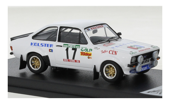 Trofeu RRAL124 Ford Escort MK II, weiss, No.17, Rallye WM, Rallye Portugal, J.P.Borges/R.Bevilacqua, 1983 1:43